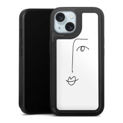 Snap Wallet Case schwarz