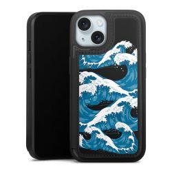 Snap Wallet Case schwarz