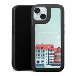 Snap Wallet Case schwarz