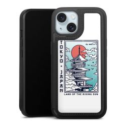 Snap Wallet Case schwarz