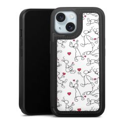 Snap Wallet Case schwarz