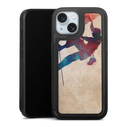 Snap Wallet Case schwarz