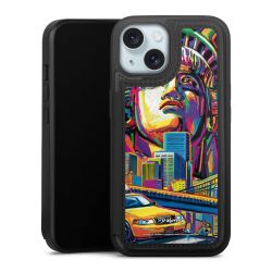 Snap Wallet Case schwarz