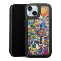 Snap Wallet Case schwarz