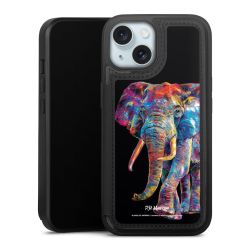 Snap Wallet Case schwarz