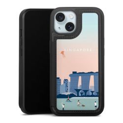 Snap Wallet Case schwarz