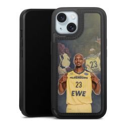 Snap Wallet Case schwarz