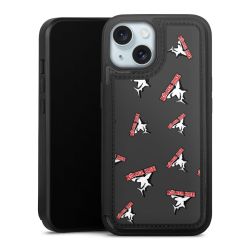 Snap Wallet Case schwarz