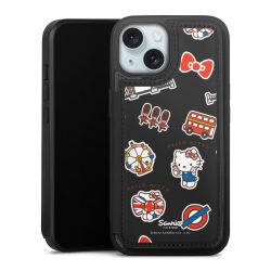 Snap Wallet Case schwarz