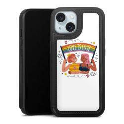 Snap Wallet Case schwarz