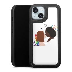 Snap Wallet Case schwarz