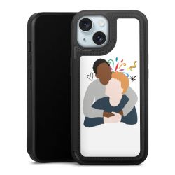 Snap Wallet Case schwarz