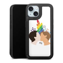 Snap Wallet Case schwarz