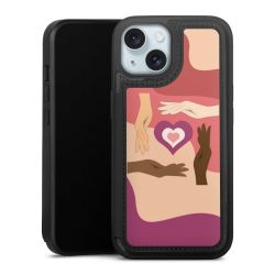 Snap Wallet Case schwarz