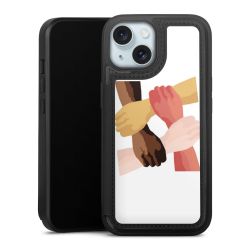 Snap Wallet Case schwarz