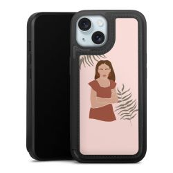 Snap Wallet Case schwarz