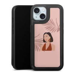 Snap Wallet Case schwarz