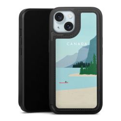 Snap Wallet Case schwarz