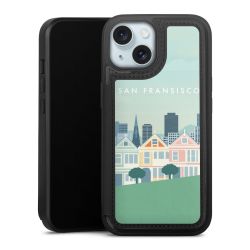 Snap Wallet Case schwarz