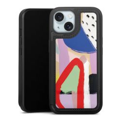 Snap Wallet Case schwarz