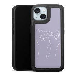 Snap Wallet Case schwarz