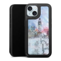 Snap Wallet Case schwarz