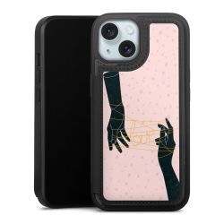 Snap Wallet Case schwarz