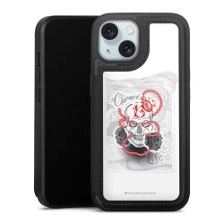 Snap Wallet Case schwarz