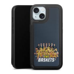 Snap Wallet Case schwarz