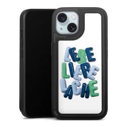 Snap Wallet Case schwarz