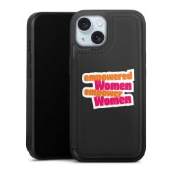 Snap Wallet Case schwarz