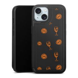 Snap Wallet Case schwarz