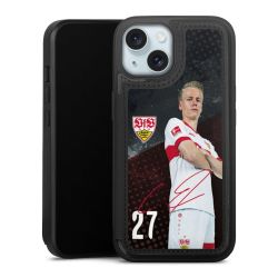 Snap Wallet Case schwarz