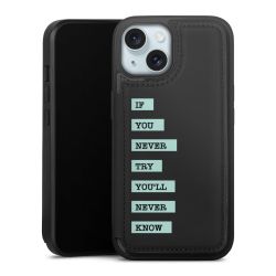 Snap Wallet Case schwarz