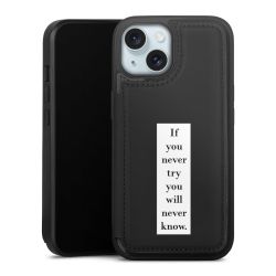 Snap Wallet Case schwarz