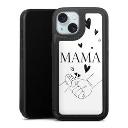 Snap Wallet Case schwarz