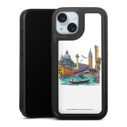 Snap Wallet Case schwarz