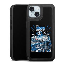 Snap Wallet Case schwarz