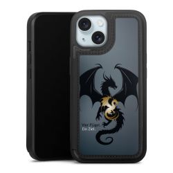 Snap Wallet Case schwarz