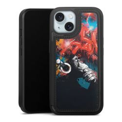 Snap Wallet Case schwarz