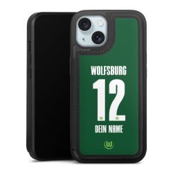 Snap Wallet Case schwarz