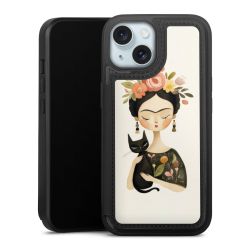 Snap Wallet Case schwarz