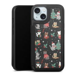 Snap Wallet Case schwarz