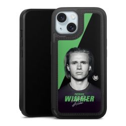 Snap Wallet Case schwarz