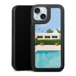 Snap Wallet Case schwarz