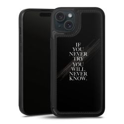 Snap Wallet Case schwarz