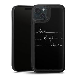 Snap Wallet Case schwarz