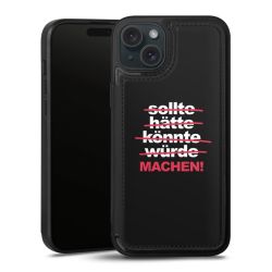 Snap Wallet Case schwarz