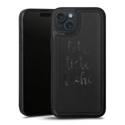 Snap Wallet Case schwarz