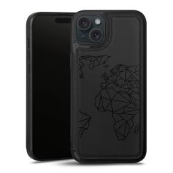 Snap Wallet Case schwarz